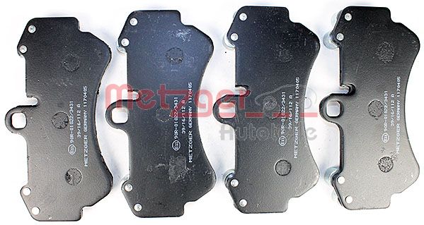 METZGER 1170405 GREENPARTS Bremsbelagsatz, Scheibenbremse